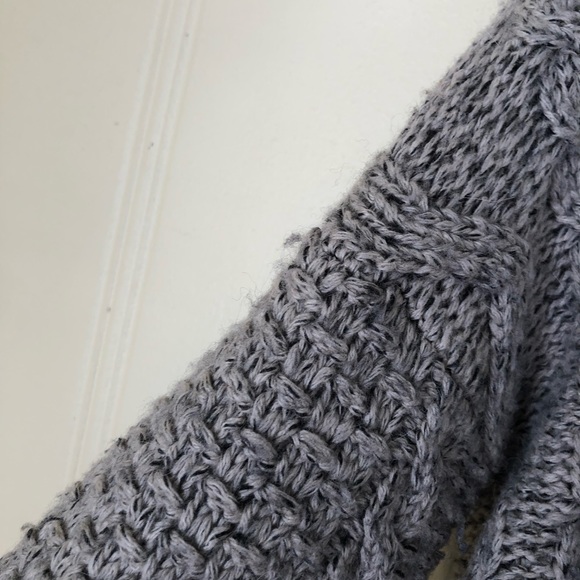 Madewell Panel-stitch open cardigan grey XS - Picture 6 of 8